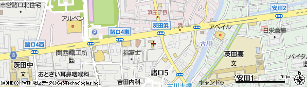 大阪市立　茨田第１保育所鶴見子育て支援センター周辺の地図