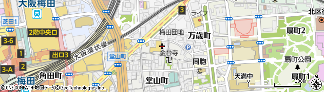 ディスクユニオン　大阪クラシック館周辺の地図