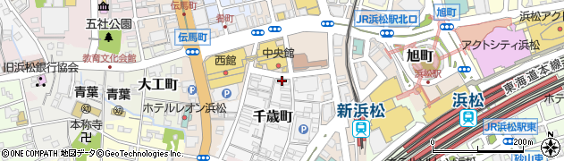 ＪＴＢ中部浜松支店　団体旅行周辺の地図