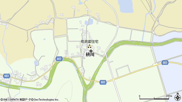 〒518-0107 三重県伊賀市枅川の地図