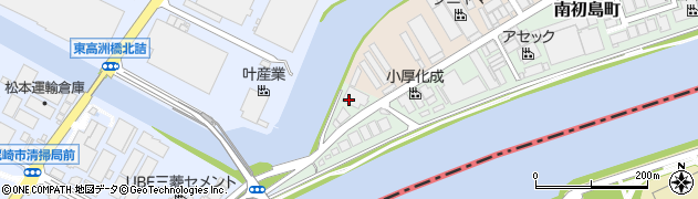 寺本運輸倉庫株式会社　本社周辺の地図