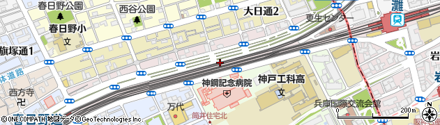 有限会社大倉山電気周辺の地図
