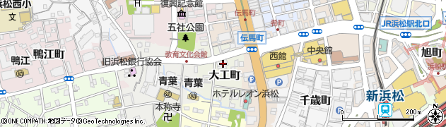 株式会社穴吹コミュニティ　浜松営業所周辺の地図