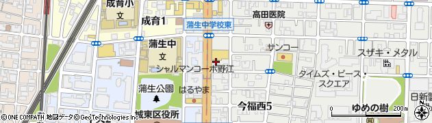 城東玉泉院法宴会館周辺の地図