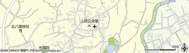静岡県袋井市岡崎3826周辺の地図