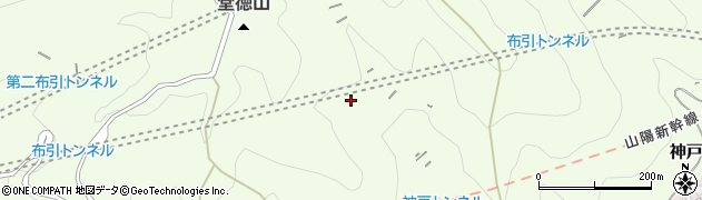 兵庫県神戸市中央区神戸港地方（西ケ滝）周辺の地図