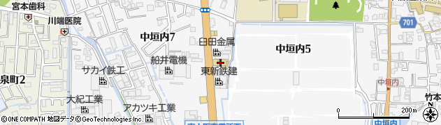 大阪トヨタ自動車大東店周辺の地図