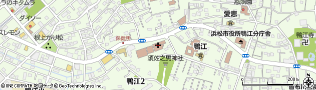 浜松歯科衛生士専門学校周辺の地図