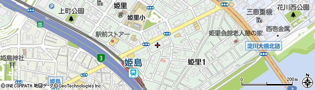 株式会社小島組　大阪支店周辺の地図