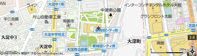 シネ・リーブル梅田周辺の地図
