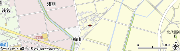 静岡県袋井市岡崎6019周辺の地図