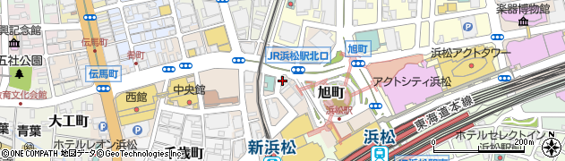チケットプラザ浜松　北口店周辺の地図