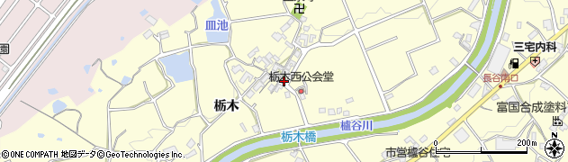 兵庫県神戸市西区櫨谷町栃木363周辺の地図