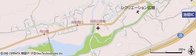 治田ふれあいプラザ周辺の地図