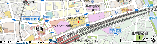 珈琲館浜松アクトプラザ店周辺の地図