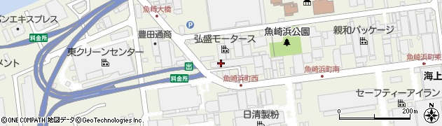 橋田モータース周辺の地図
