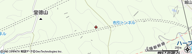 兵庫県神戸市中央区神戸港地方東ケ滝周辺の地図