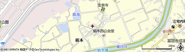 兵庫県神戸市西区櫨谷町栃木375周辺の地図