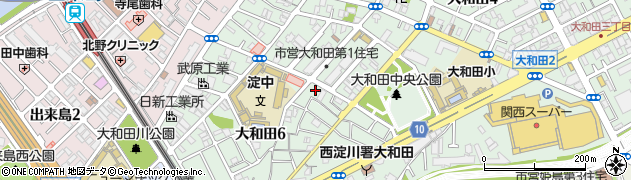 大和田薬局周辺の地図