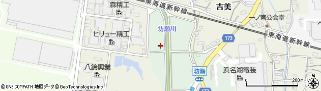 坊瀬川周辺の地図