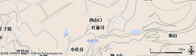 愛知県知多郡南知多町豊浜社宮司周辺の地図