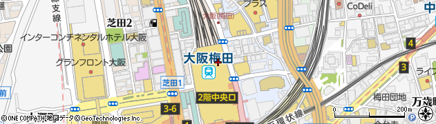 しゃぶ菜 阪急三番街周辺の地図