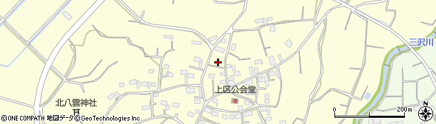 静岡県袋井市岡崎3807周辺の地図