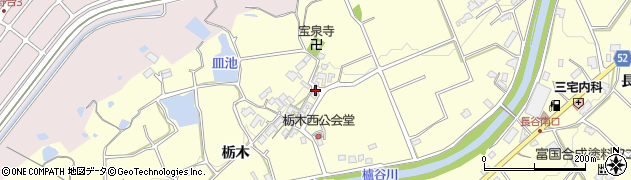 兵庫県神戸市西区櫨谷町栃木355周辺の地図