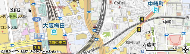 ワールドオーダー 梅田茶屋町店(WORLD ORDER)周辺の地図