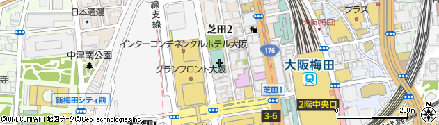 タイムズヴィスキオ大阪駐車場周辺の地図