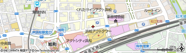 オリックスレンタカー浜松駅前店周辺の地図
