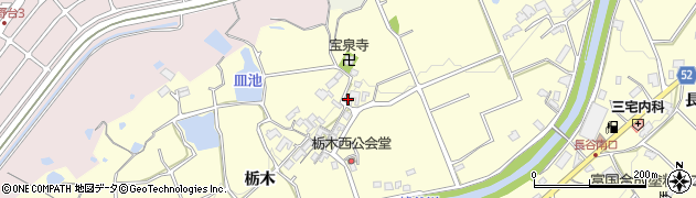 兵庫県神戸市西区櫨谷町栃木295周辺の地図