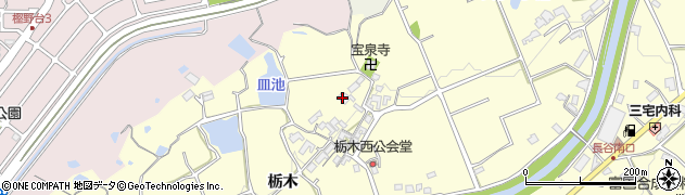 兵庫県神戸市西区櫨谷町栃木349周辺の地図