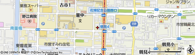 阪奈住機株式会社周辺の地図
