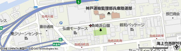 かなえ事務所　神戸行政書士満島忠宏事務所周辺の地図