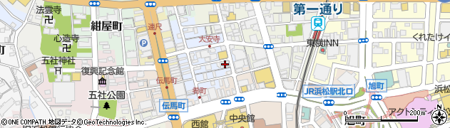 カラオケ館　浜松有楽街店周辺の地図