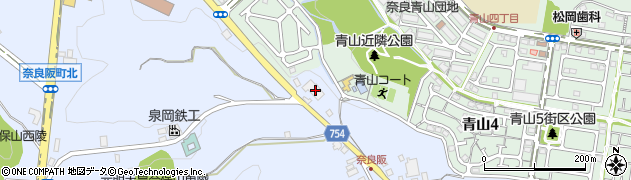 奈良県奈良市奈良阪町2601周辺の地図