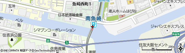 兵庫県神戸市東灘区周辺の地図
