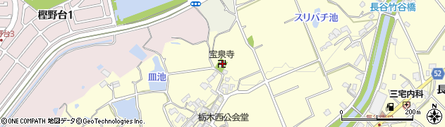 兵庫県神戸市西区櫨谷町栃木308周辺の地図