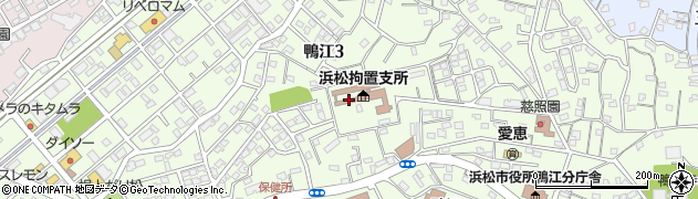 静岡刑務所浜松拘置支所周辺の地図