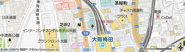梅田 パーティースペース フェス （Fes）周辺の地図