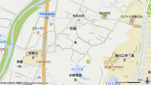 〒651-2265 兵庫県神戸市西区平野町宮前の地図