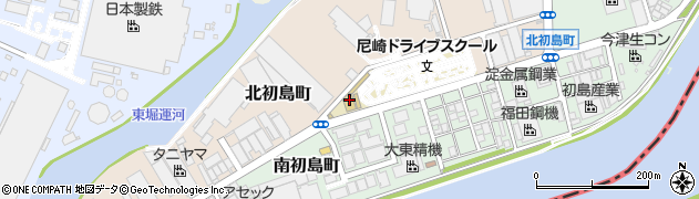 尼崎ドライブスクール周辺の地図
