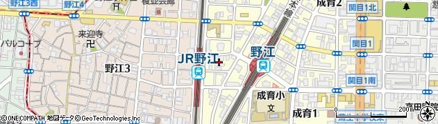 パナソニックエイジフリー株式会社エイジフリーハウス大阪野江周辺の地図