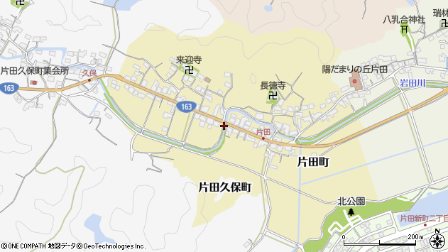 〒514-0084 三重県津市片田町の地図