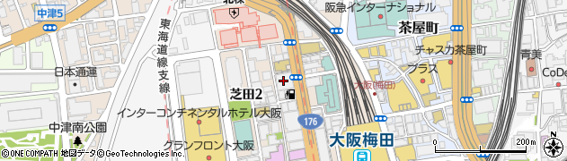 大阪中央カイロプラクティック院周辺の地図