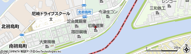 有限会社尼崎環境周辺の地図