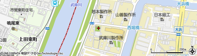丸島公園周辺の地図