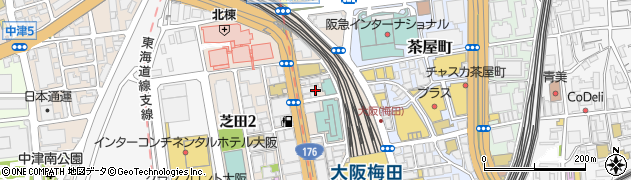 ＣＬＯＣＫ阪急梅田校周辺の地図