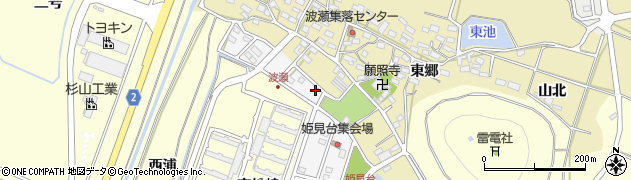 愛知県田原市姫見台28周辺の地図